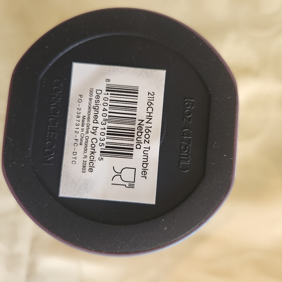 Corkcicle Classic Tumbler 16oz Pink Nebula NWT - Picture 6 of 6